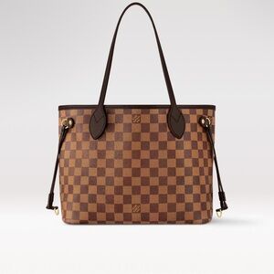 Louis Vuitton Neverfull PM Damier Ebene Tote Bag